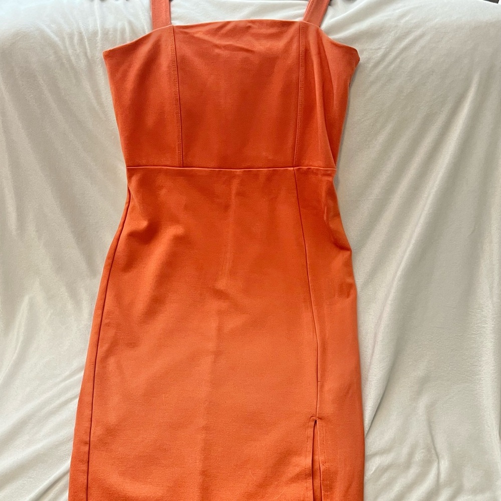 Coral Tea Dress - Small